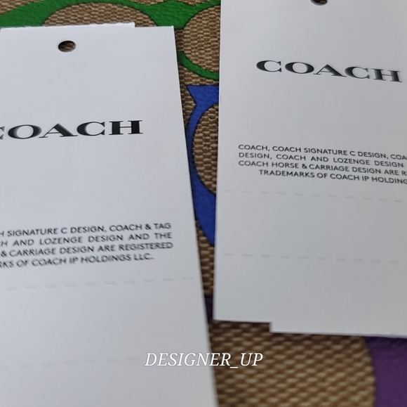 COACH 3 SET Signature Purse  Bag Wallet Wristlet + LIMITED EDITION - Picture 12 of 15